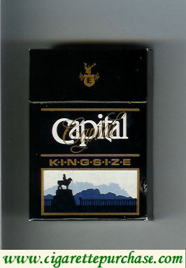 Capital king size cigarettes